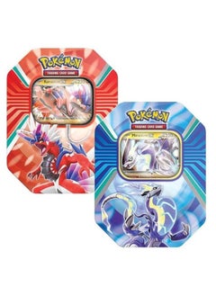 Pokemon TCG Paldea Legends Tin Koraidon and Miraidon - 1 Piece Only, Assorted/Style May Vary  - Image 5