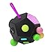 DODOMAGXANADU Fidget Dodecagon 12Side Fidget Toys Cube Relieves Stress and Anxiety Anti Depression Travel Toy Easter Basket Stuffers Gifts for Children and Adults B2 Black Colorful - Image 3