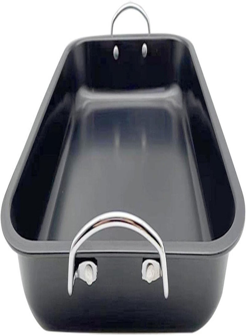 GGOOT Nonstick Stove Top Grill Pan, Special Pan for Frying Fish, Grill Top for Stove, Grilled Pan for Stovetop, Rectangular Grilling Pan, Grill Panel for Frying Fish - Image 5