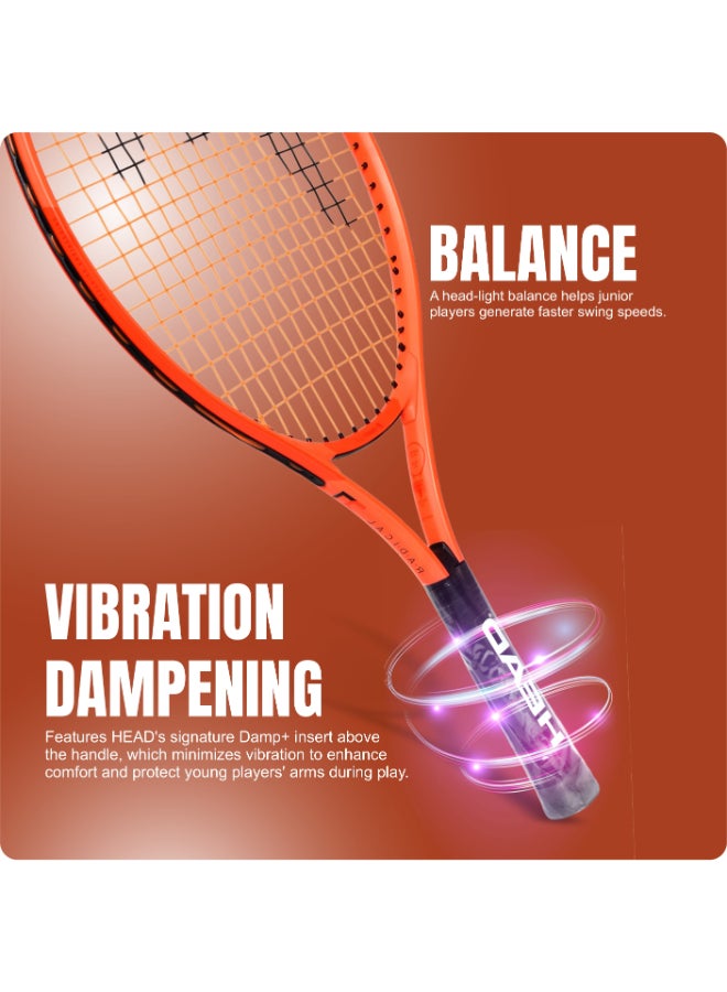 HEAD Radical Junior 23 (2025) Tennis Racquet – 23 Inch Lightweight Junior Tennis Racket, Pre-Strung Youth Frame with Power and Control for Beginner Kids Ages 6–8 - Premium tennis_racquets designed for performance, durability, and comfort - Image 1