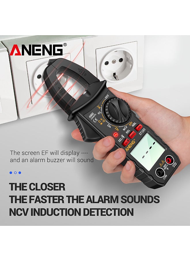ANENG - ST180 4000 Counts Digital Clamp Meter Multimeter Clamp Multimeter Voltmeter Ammeter AC DC Voltage AC Current Meter NCV Tester Universal Meter Tester Current Clamp Tester - Image 1