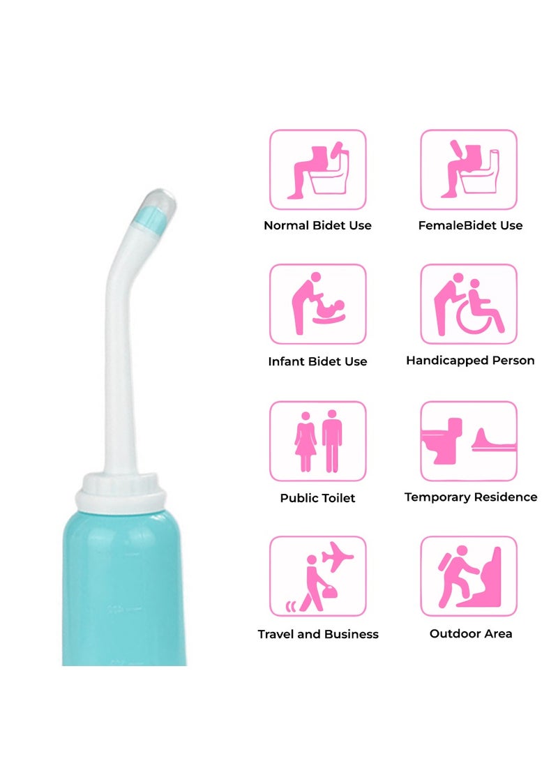 Sunveno Portable Bidet 500ml - Blue - Image 5