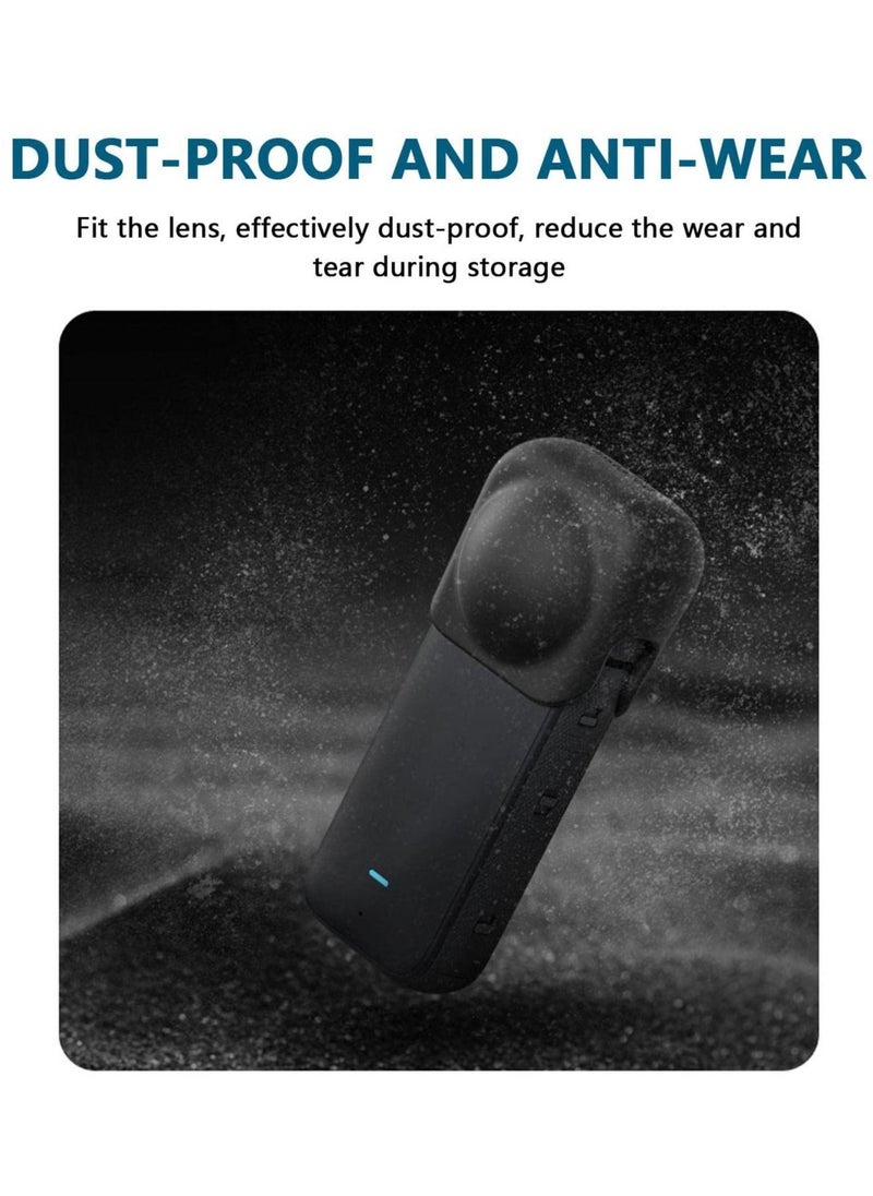 Y&D - Compatible with Insta360 X3 Lens Cap | Silicone Cover Protector Guards Replacement Dust-Proof Protective for Action Camera Accessories - Image 1