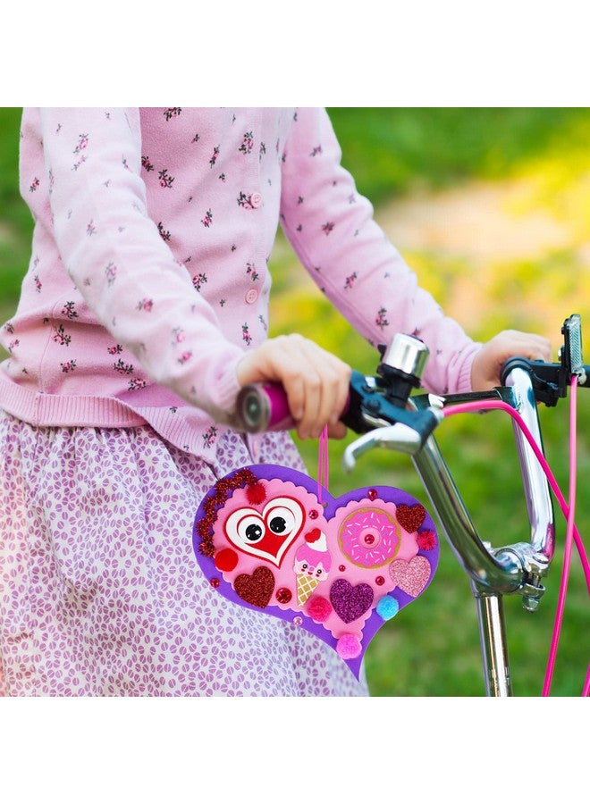 Winlyn زينة قلوب عيد الحب من وينلين 24 مجموعة - زينة قلوب DIY - مجموعات حرف عيد الحب - ملصقات قلوب مصنوعة من الفوم بأشكال متنوعة - عيون متحركة لنشاطات الأطفال في الفصل - تبادل الهدايا - مشروع فني - Image 4