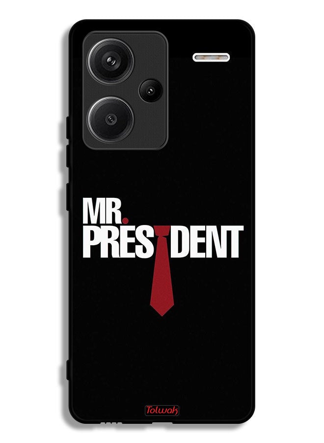 Tolwak Xiaomi Redmi Note 13 Pro Plus Protective Case Cover Mr President - Image 1