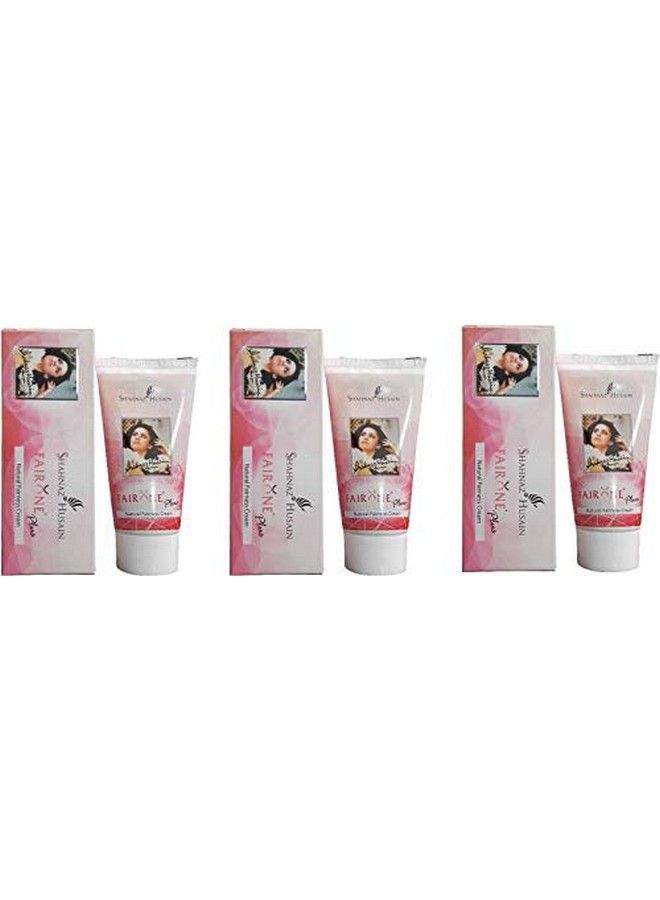Shahnaz Husain Fair One Plus Natural Fairness Cream Cucumber 50 G Pack Of 3 - Image 1