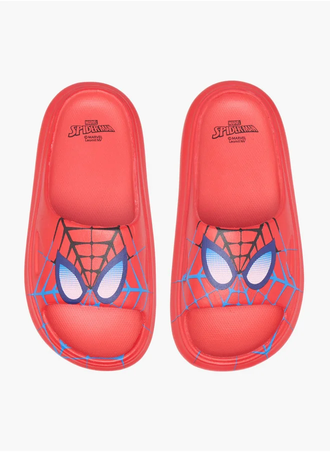 مارفل Spider Man Print Slip-On Slides