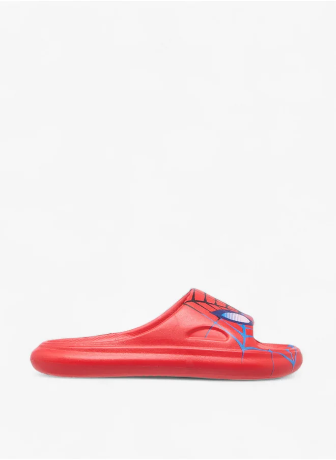 مارفل Spider Man Print Slip-On Slides