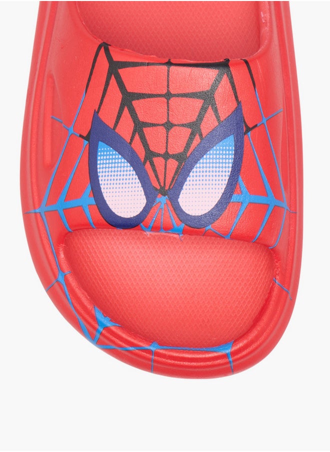 MARVEL Spider Man Print Slip-On Slides  - Image 3