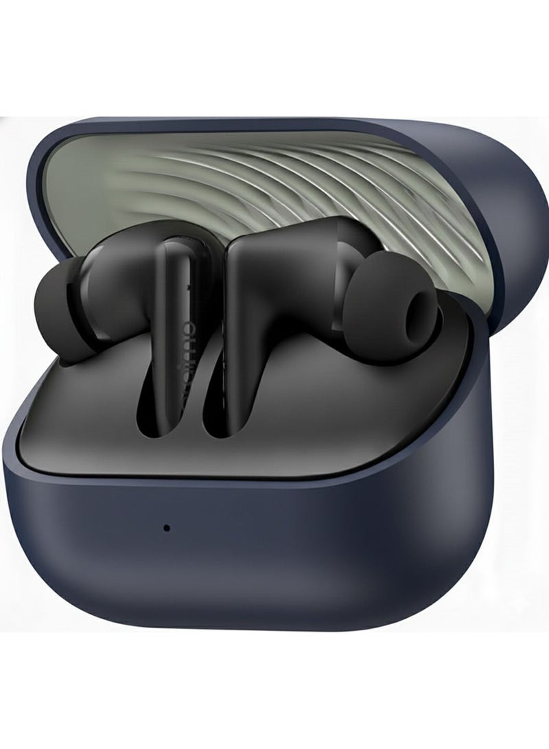 Silicone case for Oraimo Space Buds Neo OTW-323 headphones - dark blue - Image 2