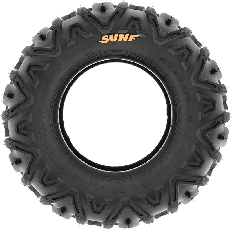 SUNF A033 Power.I 25x10-12 ATV UTV Tire All-Terrain Off-Road, 6 Ply Tubeless - Image 4