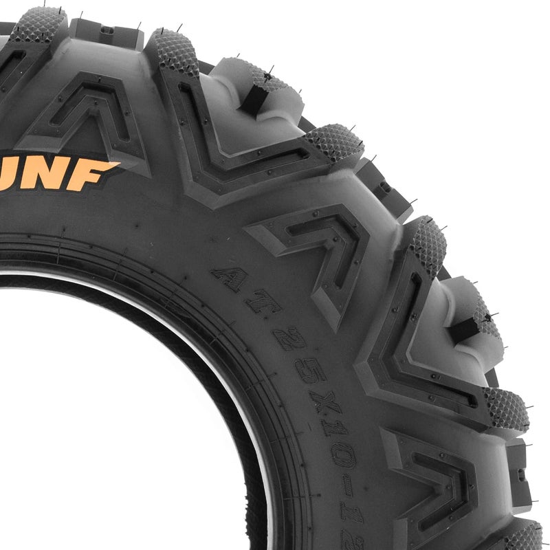SUNF A033 Power.I 25x10-12 ATV UTV Tire All-Terrain Off-Road, 6 Ply Tubeless - Image 3