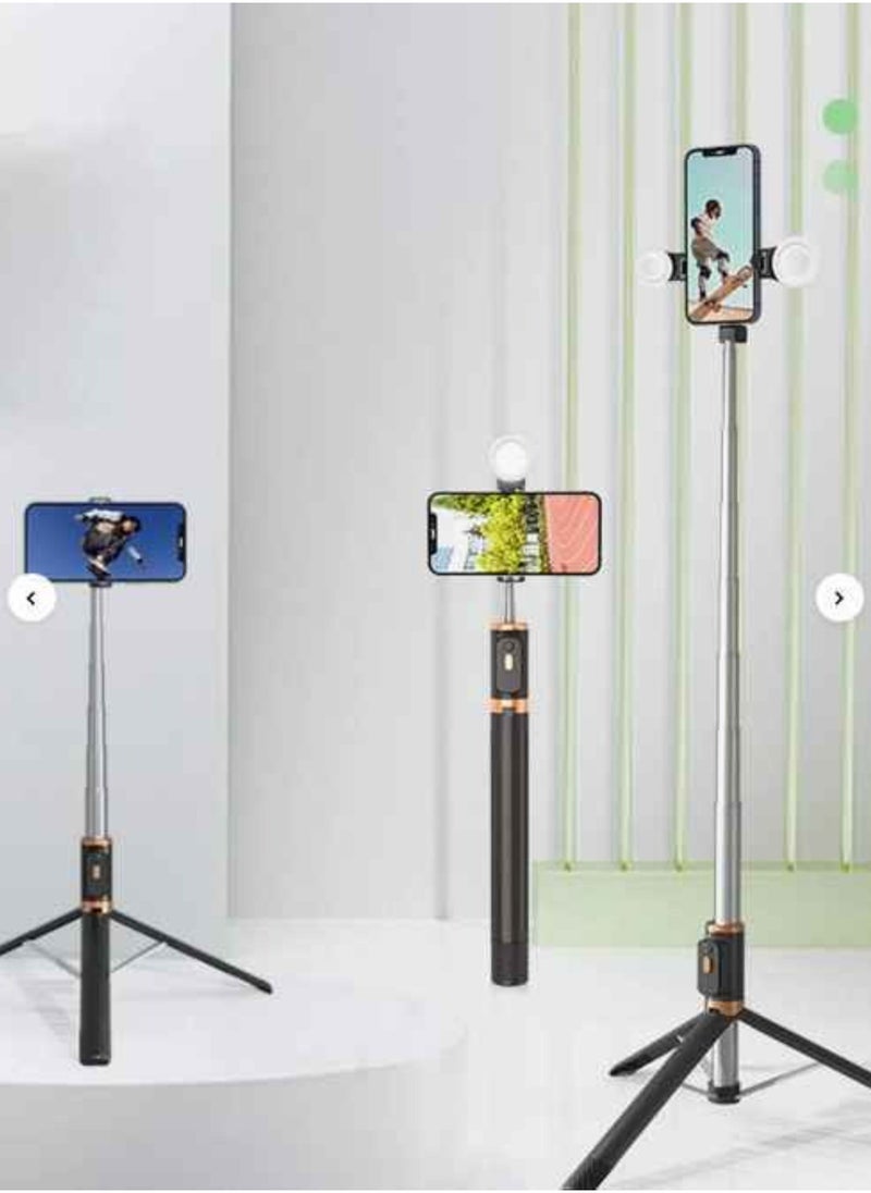 Raxoom Selfie Stick Tripod, Extendable Bt Selfie Stick With  Snapshot, Detachable Wireless Remote Control - Image 3