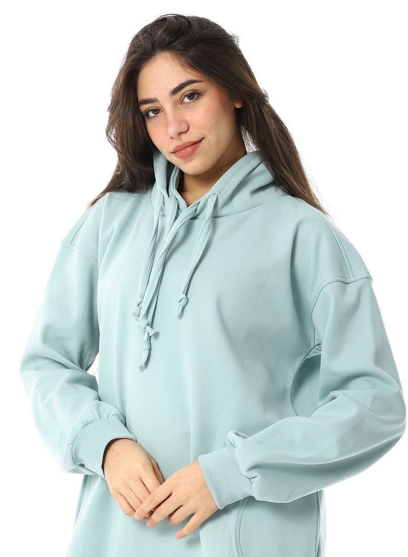 سيزار هود حريمي طويل مقفول مزود بغطاءللرأس - Image 2