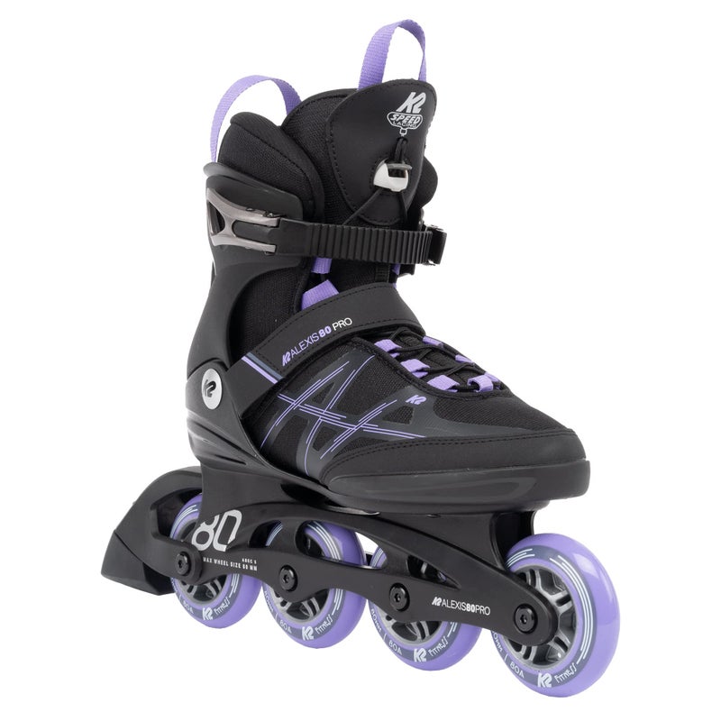 K2 Skate Alexis 80 Pro 8 Black_Lavendar