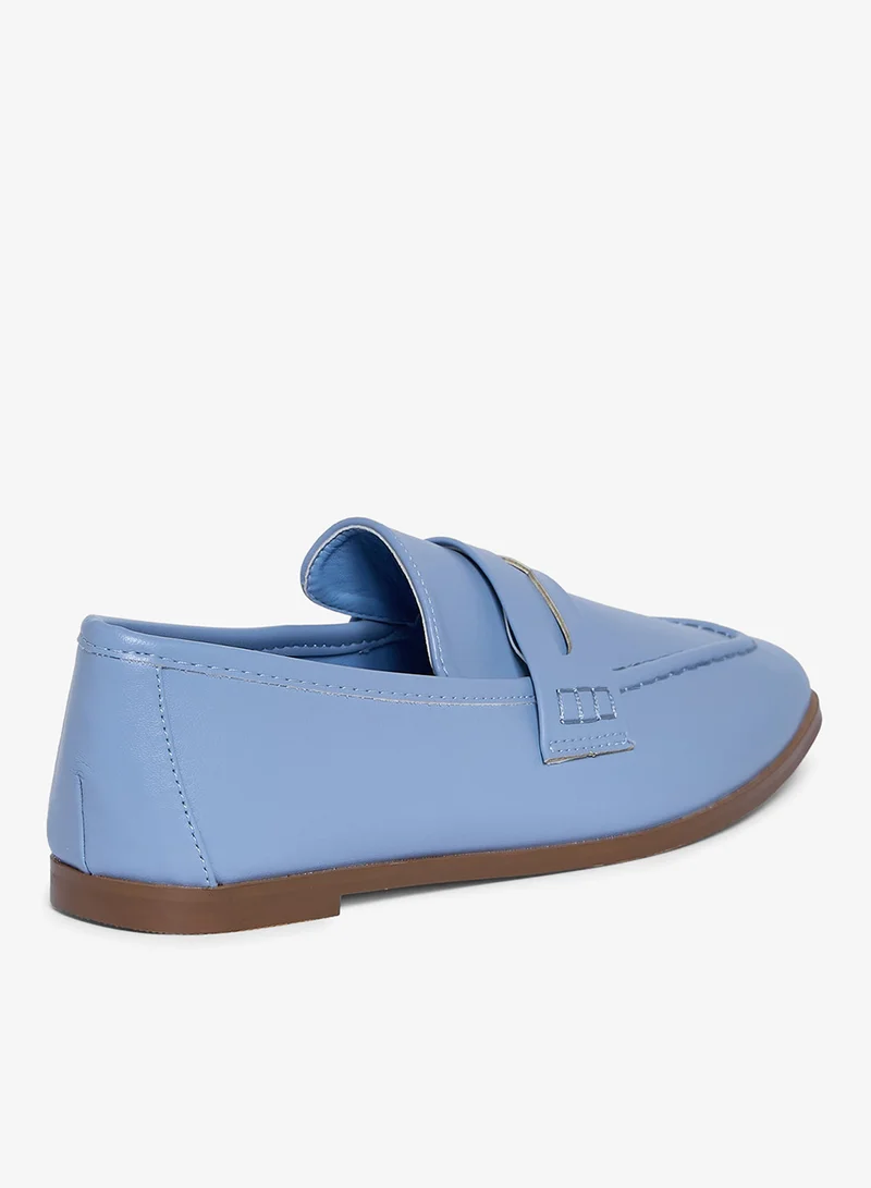 Geoomnii BLUE Geoomnii Closed Flat Shoes for Women – Comfortable Slip-On Ballet Flats for Office, Daily Wear & Casual Use for Women | Best Price UAE