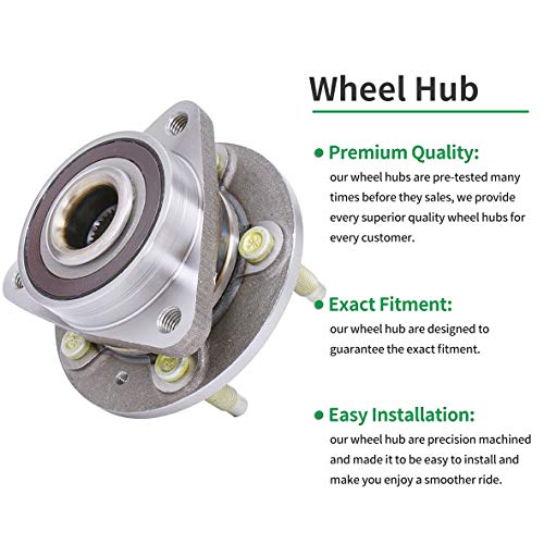 HICKS 513315 Front Wheel Bearing Hub Assembly for 2011-2015 Chevy Cruze (15" Wheels Only) - Image 3