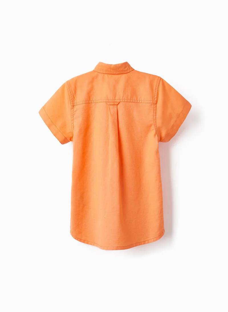 Zippy Cotton and Linen Shirt for Boys