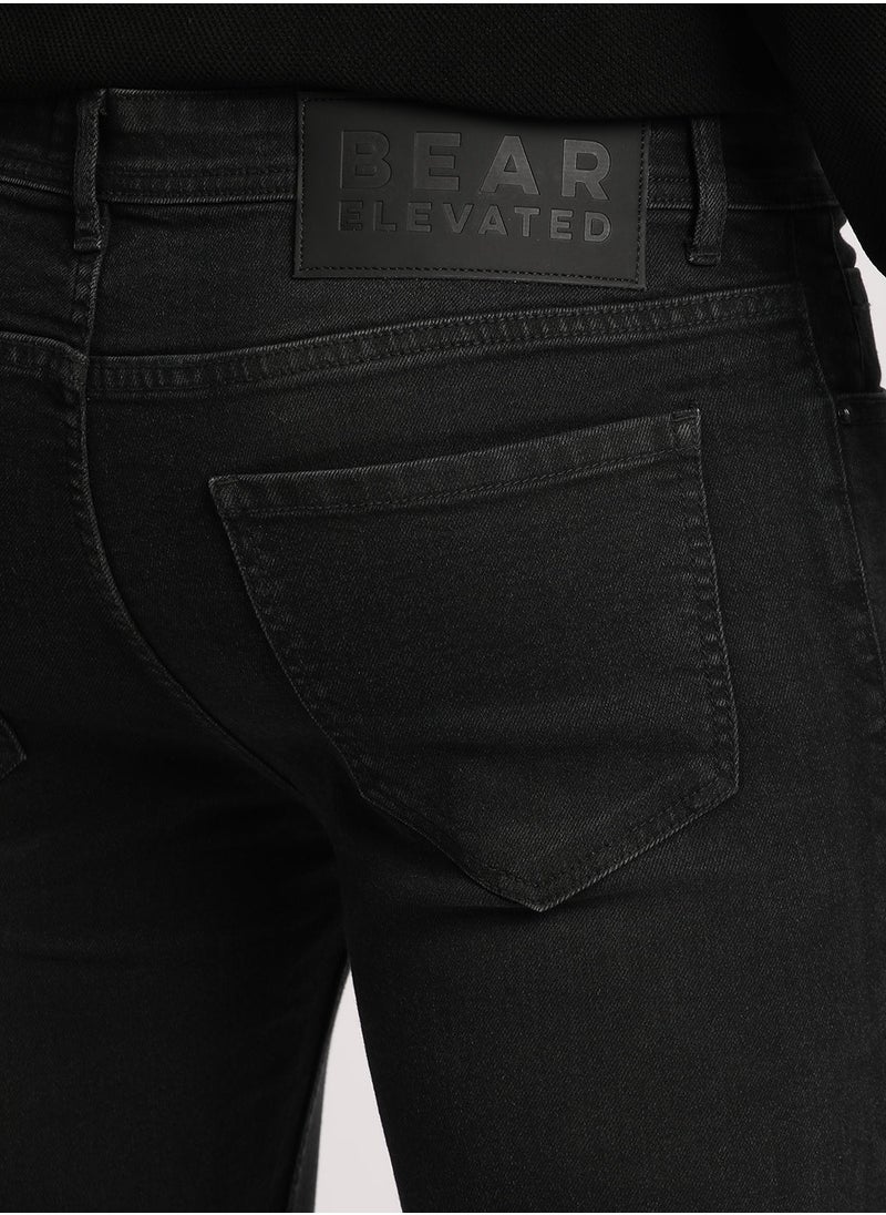 THE BEAR HOUSE Men’s Jeans Lightweighted & Comfortable, Perfect for Casual Wear, Ideal for Everyday & Summer Wear - Image 3