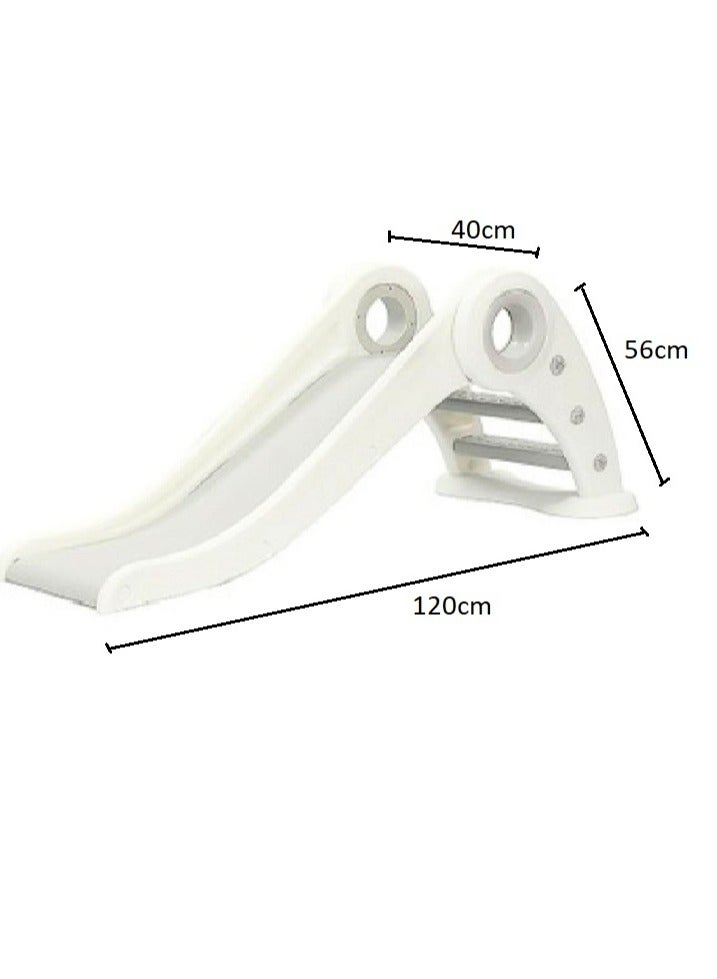 فول جوي زحليقه اطفال مع طوق كرة السلة، 2 في 1  زحليقه للأطفال الصغار والأولاد والبنات المتسلقين، ألعاب داخلية وخارجية - Image 4