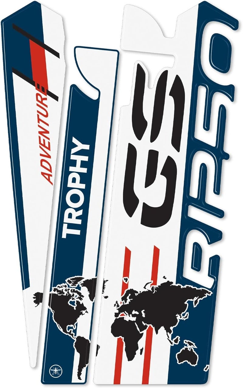 labelbike 3D Sticker Motorcycle Tank Pad Protection for BMW R 1250 GS Adventure Trophy - Image 2