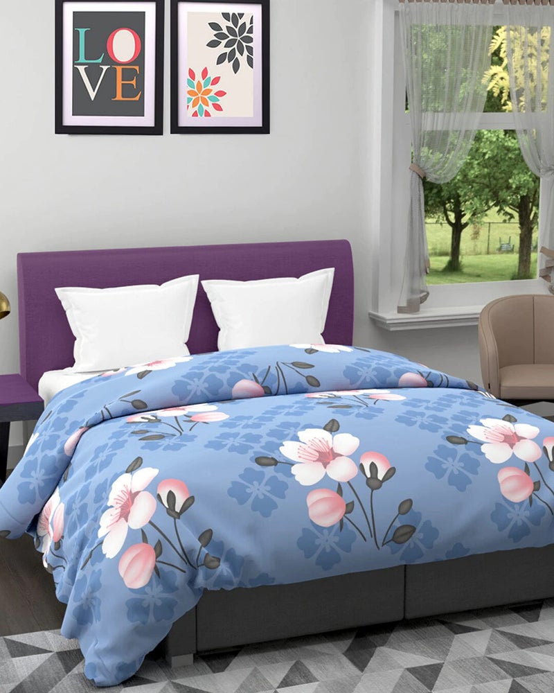 KEA Microfiber Printed Double Bed Comforter |Comforter 200 GSM (Size - 85x95 Inch) | Comforter Double - Image 2