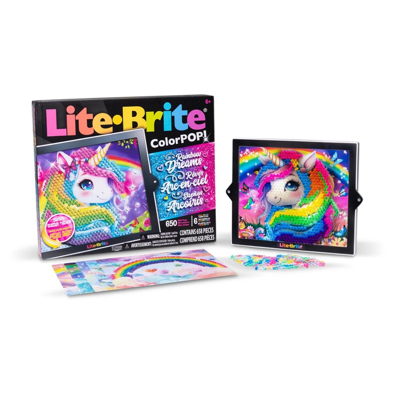Lite Brite Lite-Brite Color Pop Rainbows Edition - Image 1