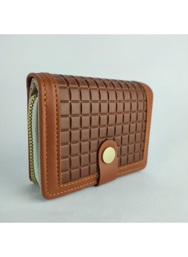 Luxury Women’s Leather Wallet – Interior Compartments for Easy Organization - Image 1