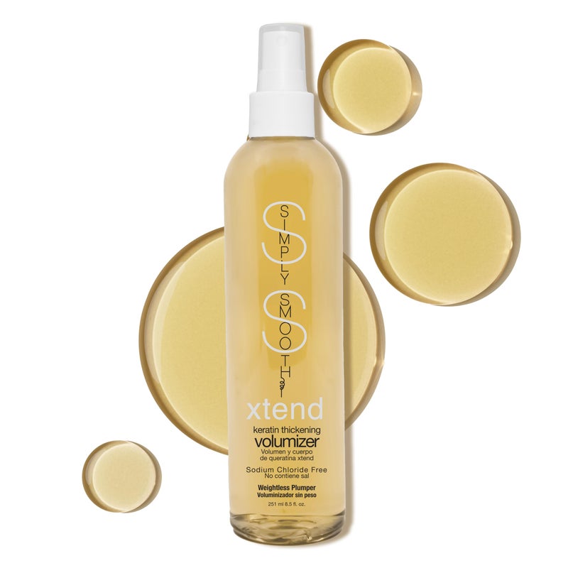 SIMPLY SMOOTH Xtend Keratin Replenishing Volumizer | Thickening Spray For Fine, Thin & Lifeless Hair | Create Body, Volume & Texture to Limp Hair | Weightless Hair Plumper | 8.5 Oz. - Image 1