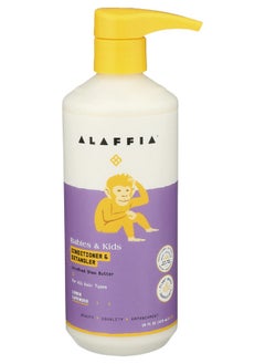 Alaffia Lemon Lavender Babies & Kids Conditioner & Detangler 16 Fz  - Image 1