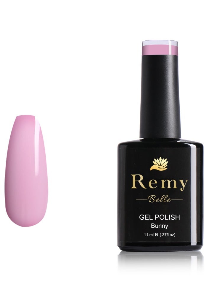 Remy Belle - Gel Nail Polish 11 ml Long Lasting Chip Resistant Requires Drying Under UV LED Lamp (Bunny) - Image 1
