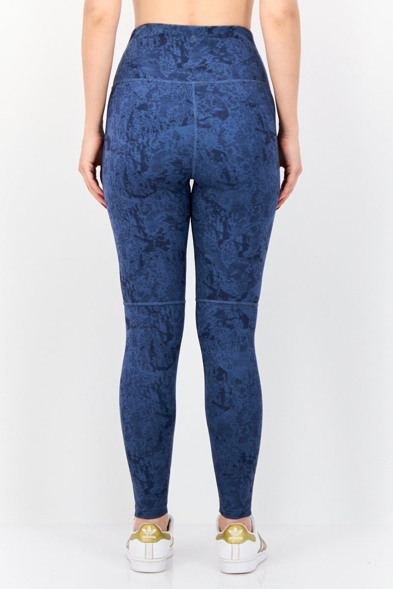 Adidas Women Sportswear Fit Training Leggings, Slate Blue - Image 3