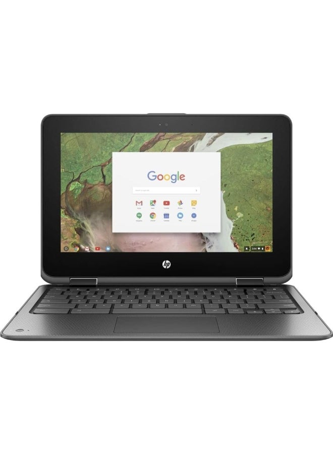 HP Renewed - Chromebook x360 11 G1 EE touchscreen Laptop With 11.6-Inch Display,Celeron N3350 Processor/4GB RAM/32GB eMMC Flash/Intel HD Graphics 500/Chrome OS English Grey - Image 5