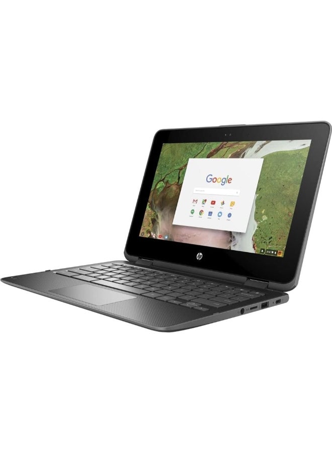 HP Renewed - Chromebook x360 11 G1 EE touchscreen Laptop With 11.6-Inch Display,Celeron N3350 Processor/4GB RAM/32GB eMMC Flash/Intel HD Graphics 500/Chrome OS English Grey - Image 4