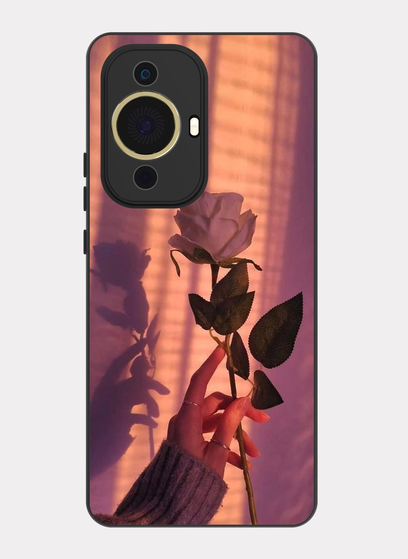 بكسلات كفر هواوي نوفا 11 برو جذاب بيج رمادي - Image 1