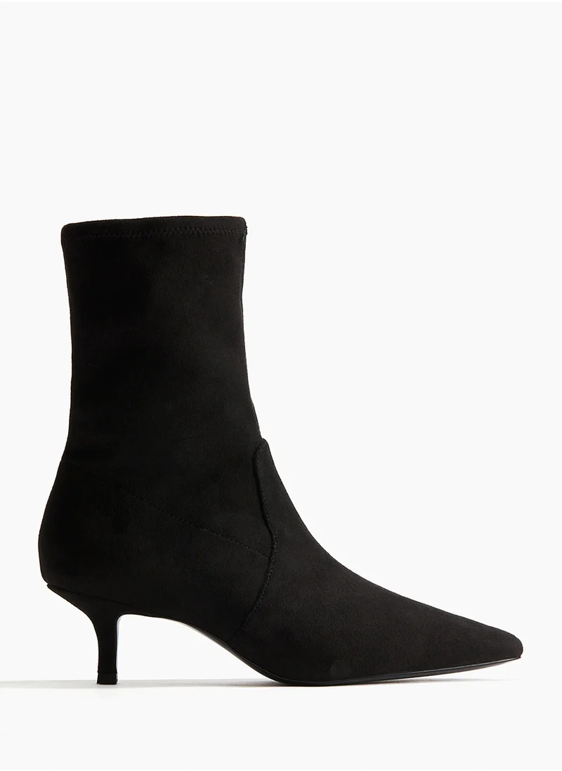 H&M Heeled Sock Boots