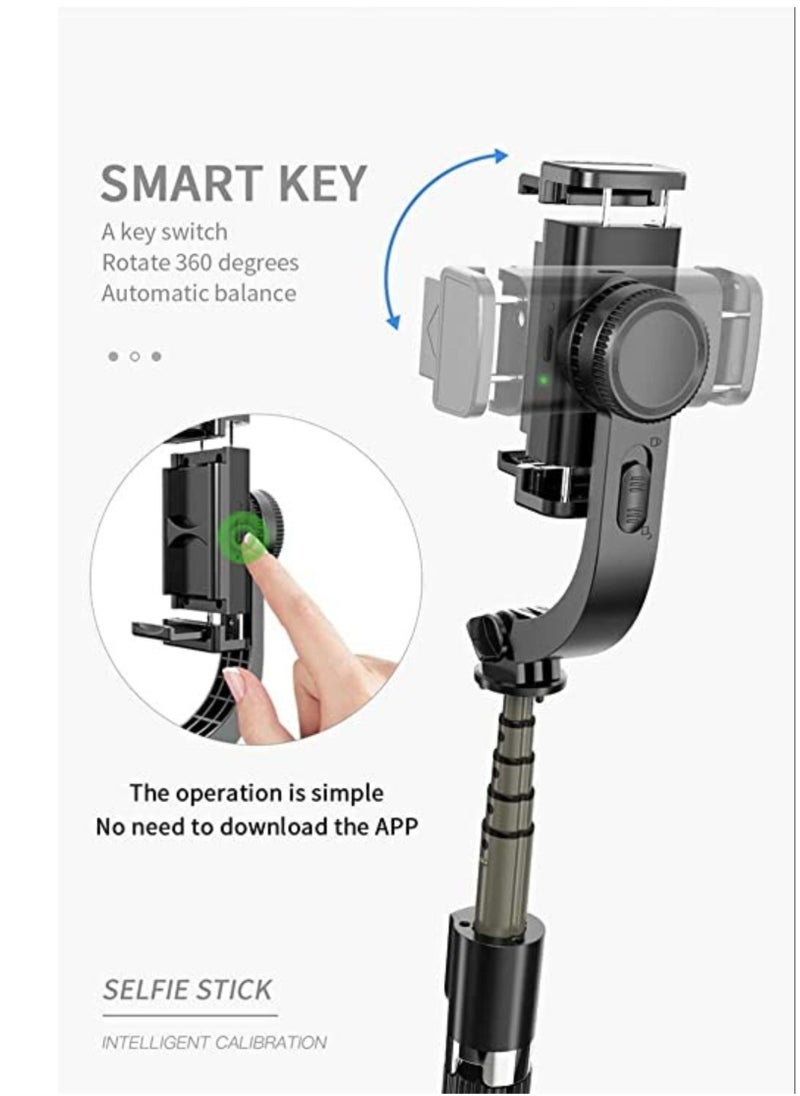 Generic - Official VLOG Pocket 2 3-Axis Smartphone Gimbal Stabilizer for iPhone 11 PRO MAX 12 Pro X XR XS Android Phone Vlog YouTube Video Timelapse Original - Image 1