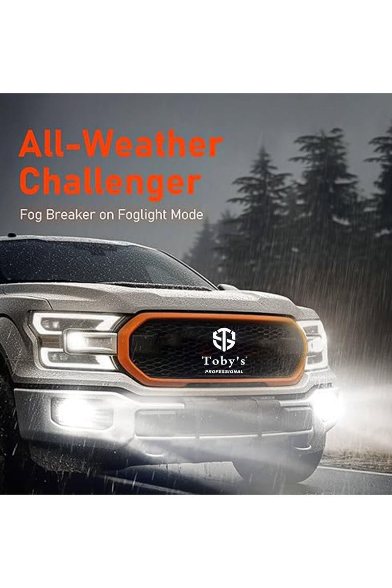 توبيز تجميعة أضواء LED الأمامية الأصلية من توبي T220 برو 9005/9006 بقدرة 440 واط/للزوج – سطوع 44000 لومن، مقاومة للماء، بلون إضاءة ساطع وحرارة لون 6500 كلفن - Image 5