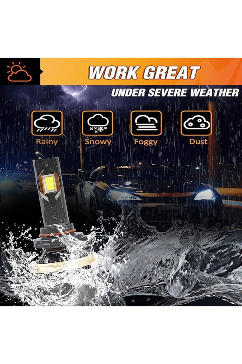 توبيز تجميعة أضواء LED الأمامية الأصلية من توبي T220 برو 9005/9006 بقدرة 440 واط/للزوج – سطوع 44000 لومن، مقاومة للماء، بلون إضاءة ساطع وحرارة لون 6500 كلفن - Image 4