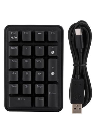 Ajazz AK21 Mini Wired USB Free Switching Digital Numpad Keyboard TypE C Receiver 21-key(Square) - pzsku/ZB9FE24BCA79FD4580BD3Z/45/1746223553/15d270d2-71a5-4e35-b5d0-d2b0ac916e36