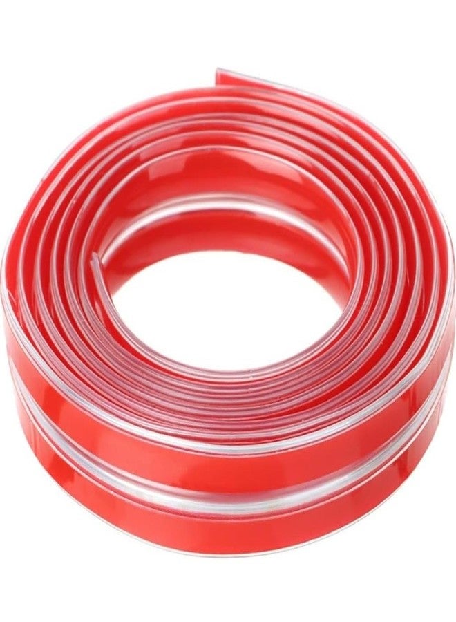 Trifecta Edge Protector for Baby Proofing, Silicone Corner Protectors Good Resilience with Pre-Taped Adhesive Edge Bumper Guards for Furniture Desk Cabinet (Transparent, Pack of 1) - Image 1