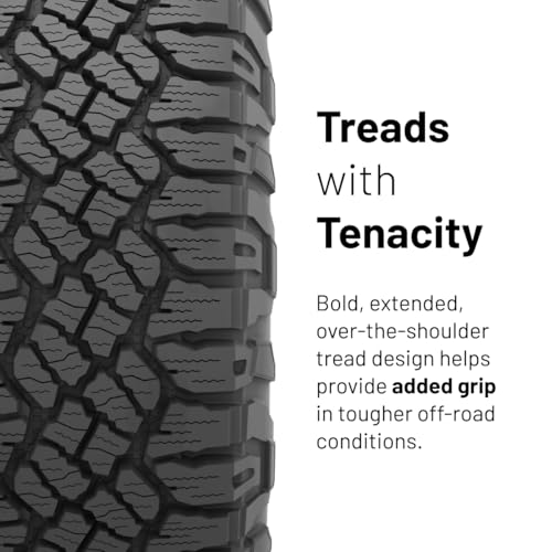 Goodyear Wrangler DuraTrac RT All-Season Radial Tire, LT275/70R18, Set of 1 - Image 2