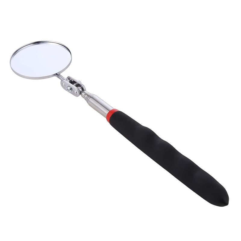 Collapsible 360 Degree Flexible Inspection Mirror 1pc for Car Underbody Check - Image 2