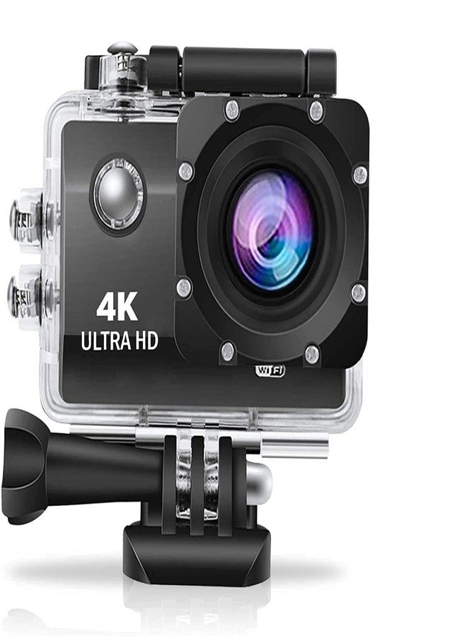 JK Vision 30Fps Action Camera Ultra Hd Underwater Camera 170 Degree Wide Angle 98Ft Waterproof Camera (Light 4K Action (Ac)) - Digital, Multicolor (DDC-48) - Image 1