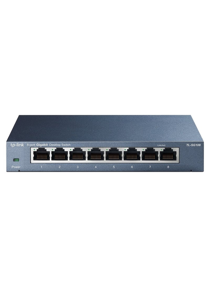 Tp-link Tl 8-Port Gigabit Desktop Switch TL-SG108  - Image 1