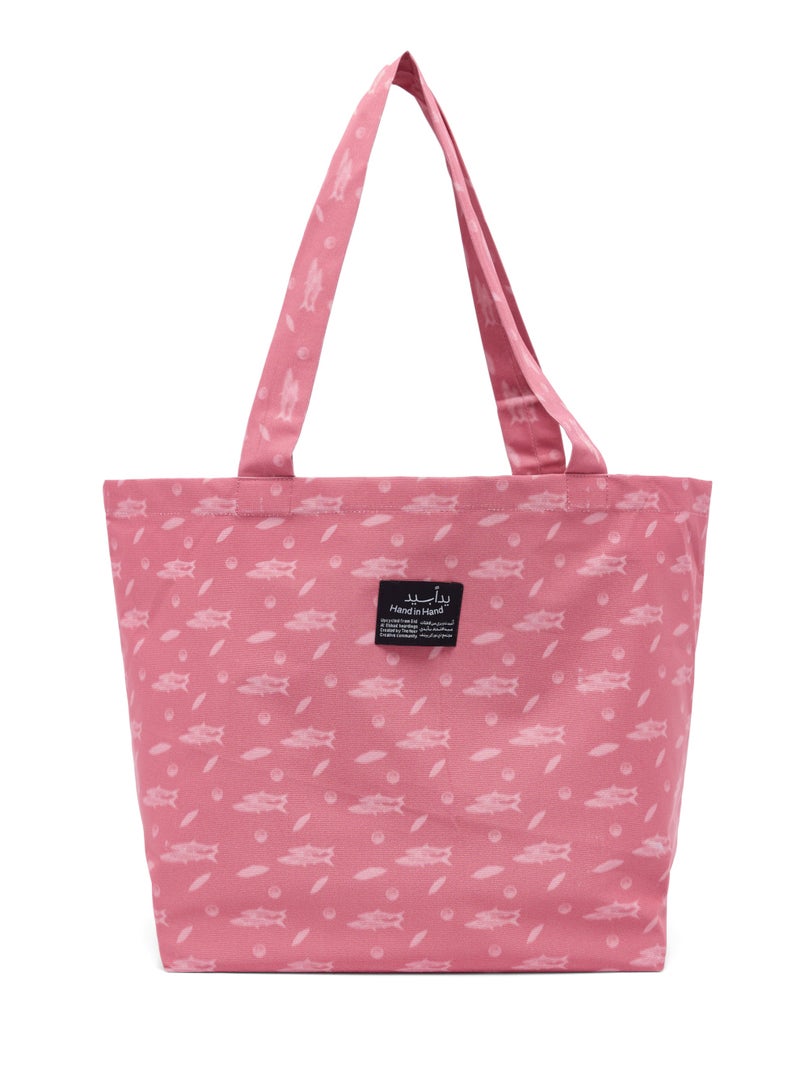 UAE Year Of Upcycled Medium Totebag with Pocket - Image 1