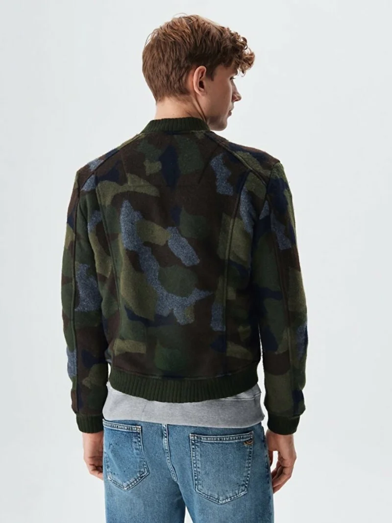 LTB Men's Patterned Mix Coat