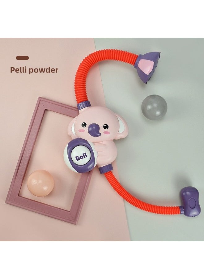 Generic - Children's Bathing Water Play Toy Shake Tone Summer Elephant Koala Electric Shower Toy Water Spray Bathroom Props-Color:Elephant Shower Red - Image 1