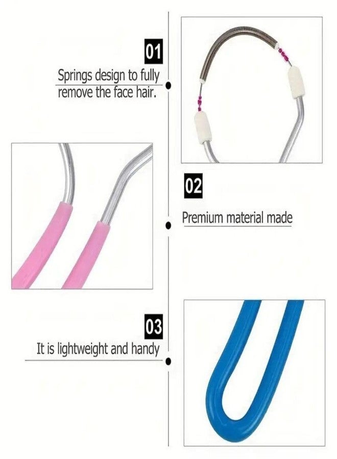 KIDWILL 2pcs Facial Hair Remover Spring for Women, Men - Manual Facial Hair Remover - Remove Unwanted Hair on Upper Lip, Chin, Face & Neck - Gentle and Effective Spring Technology - Image 4