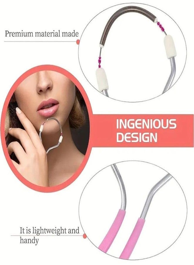 KIDWILL 2pcs Facial Hair Remover Spring for Women, Men - Manual Facial Hair Remover - Remove Unwanted Hair on Upper Lip, Chin, Face & Neck - Gentle and Effective Spring Technology - Image 3
